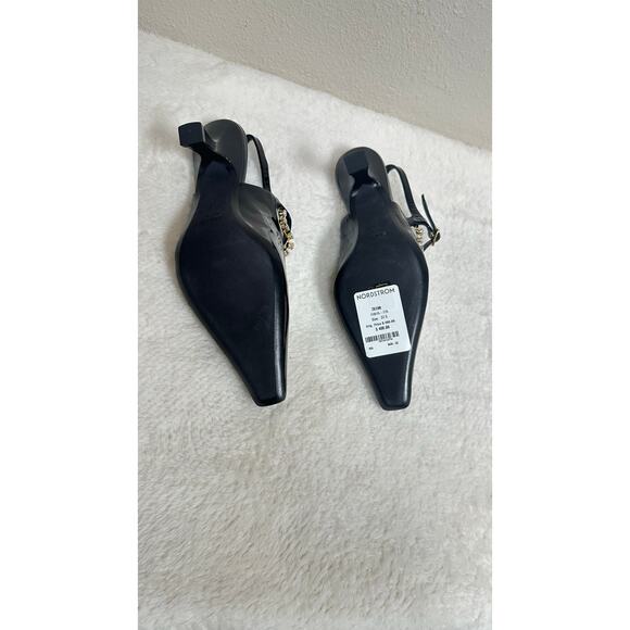 KHAITE Sidney Crystal Chain Pump- 24-karat gold-plated crystal chain - Picture 7 of 7